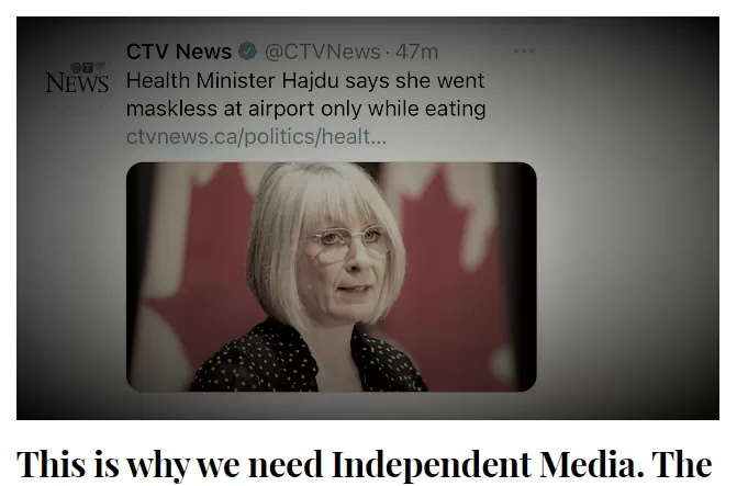 绝了! 加拿大卫生部长机场不戴口罩 咧嘴笑开花 照片疯传后竟这样狡辩