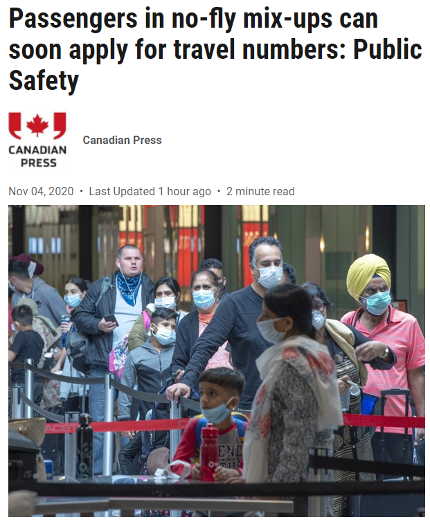 最新! 加拿大颁新规 两周内可申专属旅行代码 防撞禁飞名单!