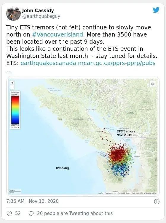 恐怖! BC省9天震了3500次 列治文地震后将火烧全城 房屋灭火全失灵!