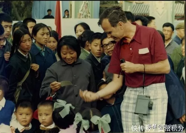 美国前总统老布什：毛主席面前羞涩的“孩子”，中国人民的老朋友