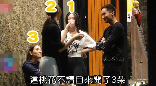 离婚后更嗨！阿娇街边夜会仨美女 全是长腿高颜值