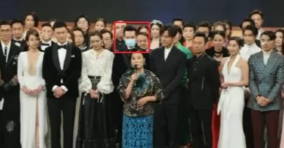 TVB台庆只有陈豪戴医用口罩，获网友颁发TVB最佳防疫奖