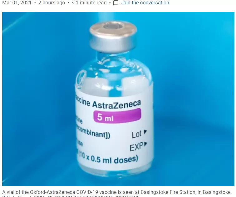 谨慎! 加拿大这2省第二剂疫苗要等4个月 65岁以上人群不建议注射这款疫苗! 新闻 第4张