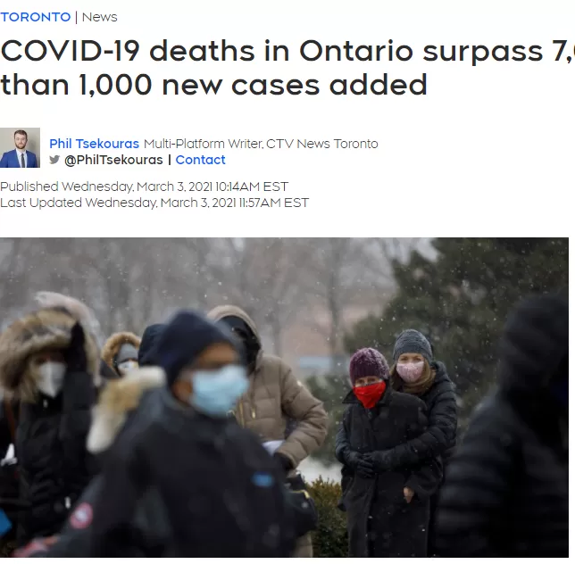 逐步解封! 加拿大这省解除72小时封锁! 重灾省出红区! 全国近1500例变异病株!
