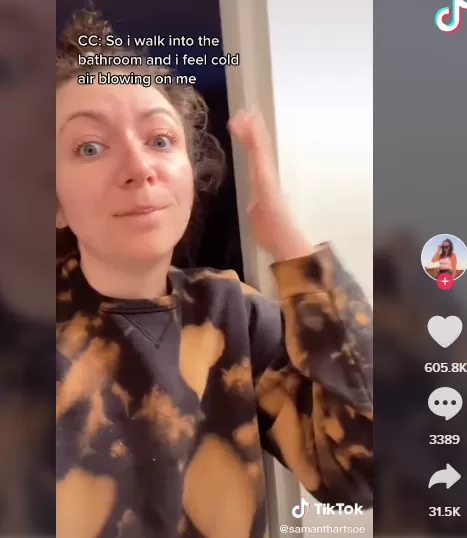 恐怖! 家里莫名阴风阵阵 妹子扒开镜子后吓呆 里面竟藏着一套房! 太诡异了 生活 第1张