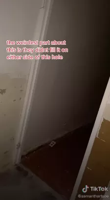 恐怖! 家里莫名阴风阵阵 妹子扒开镜子后吓呆 里面竟藏着一套房! 太诡异了 生活 第13张