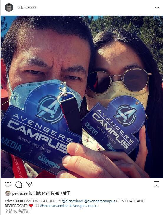 懒理老婆孕期约美女传言 陈冠希秦舒培贴脸秀恩爱