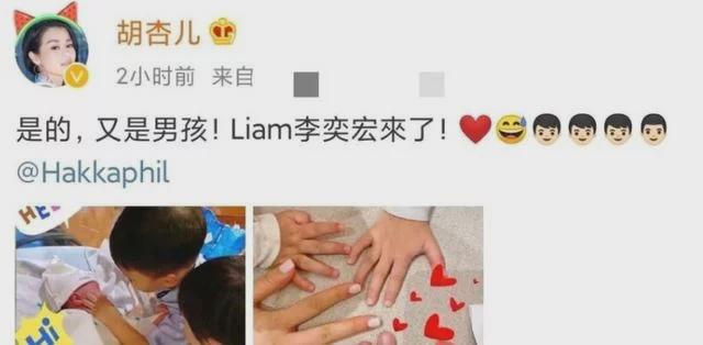 胡杏儿产后两月开工 每天冷藏母乳快递回港喂小儿子