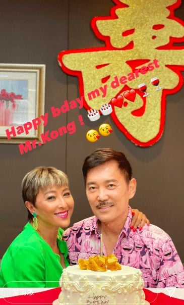 谢贤现身狄波拉老公生日寿宴 与前妻现任同场不尴尬