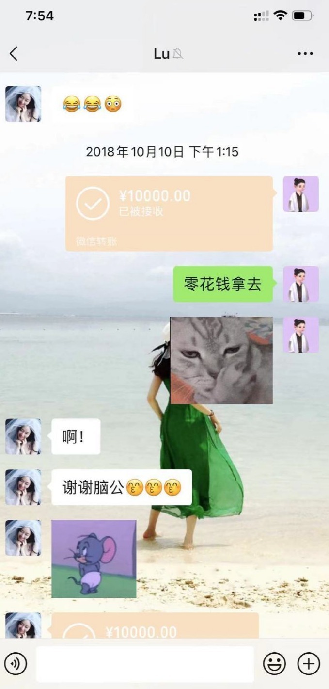 时常给女方零花钱？疑似霍尊给陈露转账记录曝光 