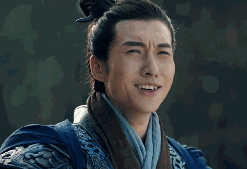 网友评论：你看他笑得多开心。/动图截自《秦时丽人明月心》