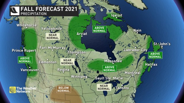 National precipitation (Fall Forecast)