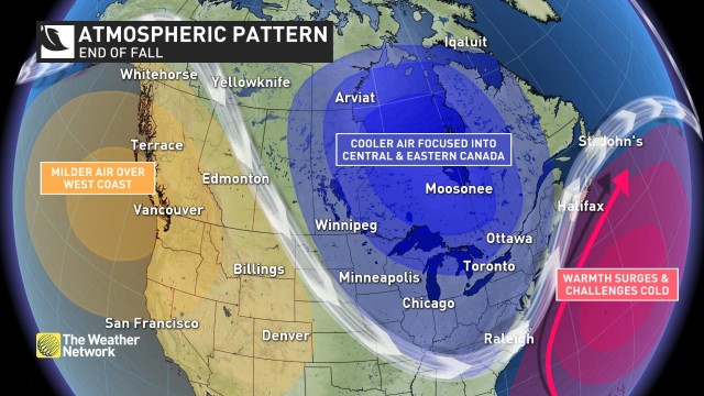 End of fall pattern (Fall Forecast)