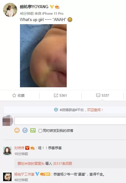 杨祐宁结婚2年将补办婚礼 经纪人称婚宴或有变动