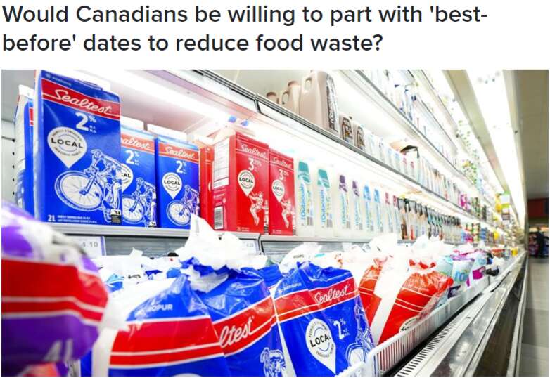 加拿大食品有效期恐要消失!过期也能吃 减少浪费