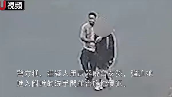 14岁少女在洛市公园惨遭恶男持刀绑架性侵 视频全录