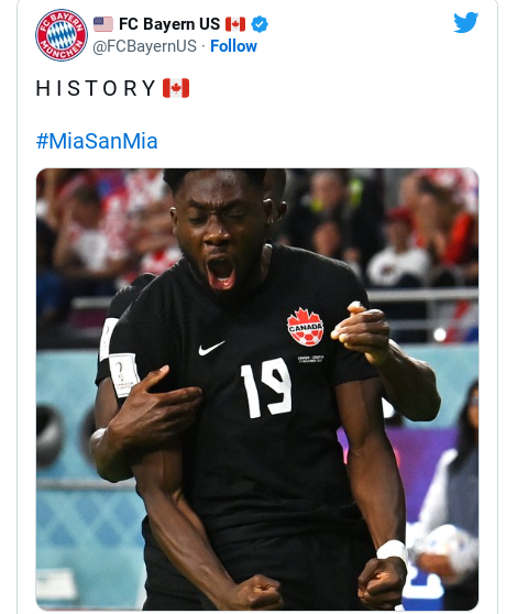 加拿大队22岁球员世界杯创历史！5岁移民抵安省