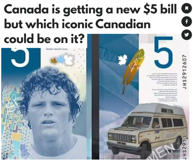 加拿大即将发行5加元新钞，华裔入围头像候选人名单