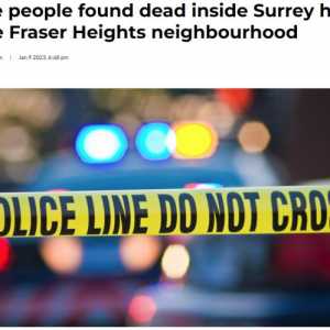 一家三口家中离奇死亡，警方做凶杀调查