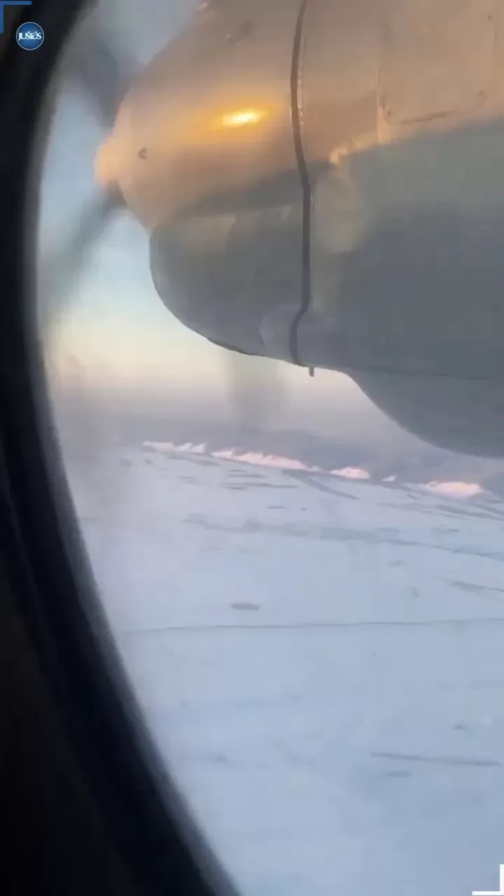 惊悚视频! 飞行途中飞机舱门突然打开 -41℃寒风灌入 行李全飞走 乘客吓傻! 新闻 第3张