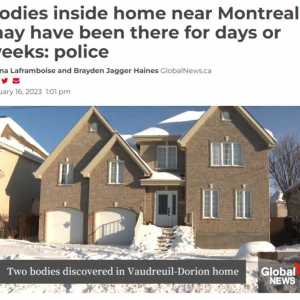 华裔男女离奇横尸家中 出事前现场留下神秘脚印