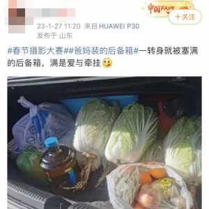 女儿返程 妈妈准备120斤面粉10斤糖蒜…后备箱王者