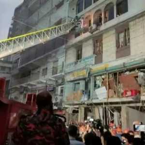 15死140伤! 首都闹市银行大楼爆炸 现场血肉模糊! 就在公车站边