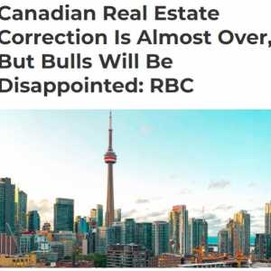 RBC银行预测：加拿大房价今年还要降，明年会反弹