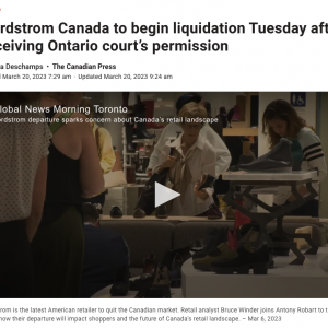 官宣! Nordstrom大温2家店明天开始清仓! 2万人被裁员 女员工绝望:我才刚升迁!