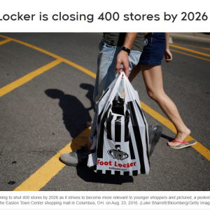 Foot Locker关400家店 大温Nordstrom已清空 折扣令华人愤怒