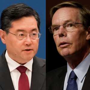 见美国驻华大使 秦刚：当务之急是稳定中美关系