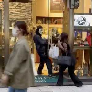 日本银座发生嚣张劫案 拿著名牌包的女子却成焦点