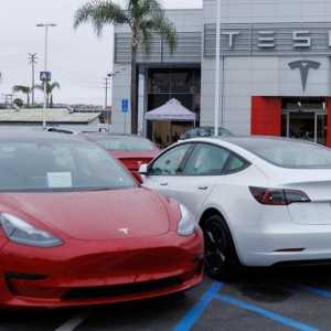 适用全额补助后 在美买特斯拉Model 3比丰田Camry便宜