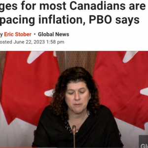 PBO表示，大多数加拿大人的工资增长超过了通货膨胀