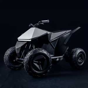 特斯拉万元玩具车Cyberquad正式开售:续航13公里