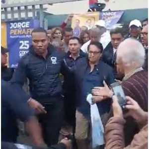 厄瓜多尔总统候选人惨遭“爆头枪杀”画面曝光