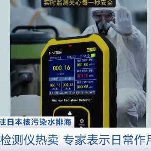 中国热卖核辐射检测仪 结果有人测出自家超标900倍