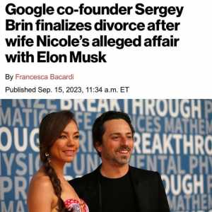 华裔妻子与犹太超豪离婚，还传出轨首富