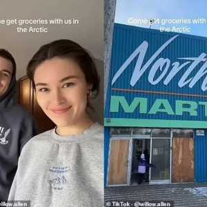 加国美女亮出北极圈内戳心物价 惊呆网友