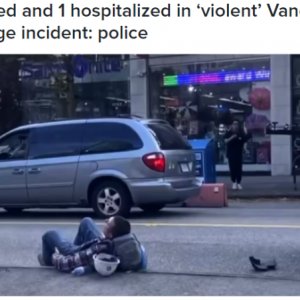 温哥华路怒司机当街暴力碾压行人！现场视频吓人