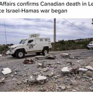 第八名加拿大公民在以色列-哈马斯战争中死亡