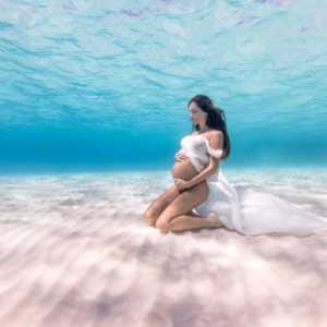 美到窒息！加拿大美女模特创下深水摄影吉尼斯纪录