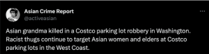 亚裔女性Costco门前遭抢劫枪杀 顾客情绪怪异 疯狂结账;烤鸡热狗爆棚 年年赔钱 就是不 ...