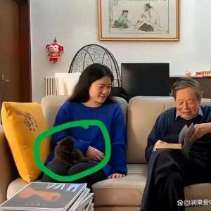 102岁杨振宁偕翁帆北京过年 家中婚纱吸睛