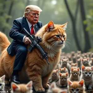 移民把我们的宠物都吃了！特朗普一声吼 猫狗已经闹翻天！