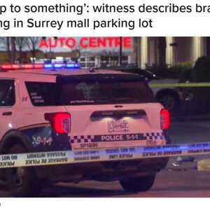 大温购物中心外突爆枪击命案! 男子当场死亡 车身布满弹孔 枪声连连!