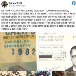 “我爸是杀了400人的连环杀手！”美国妹子自爆吓呆网友，真相让人迷惑