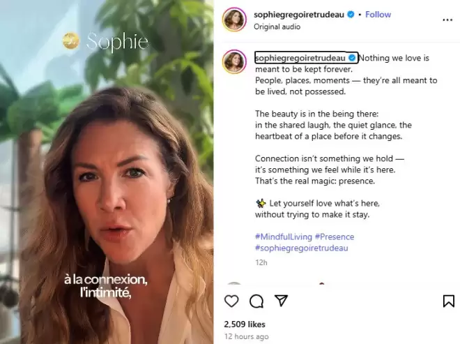 炸裂：特鲁多半裸激吻女星照曝光后，前妻突然发声，意味深长