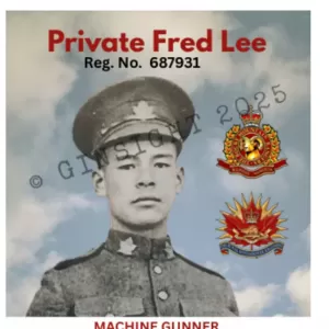 英灵战士的身影 重现多伦多街头