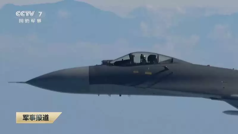 歼-11BG首次现身台岛以东,台军F-16V毫无踪迹